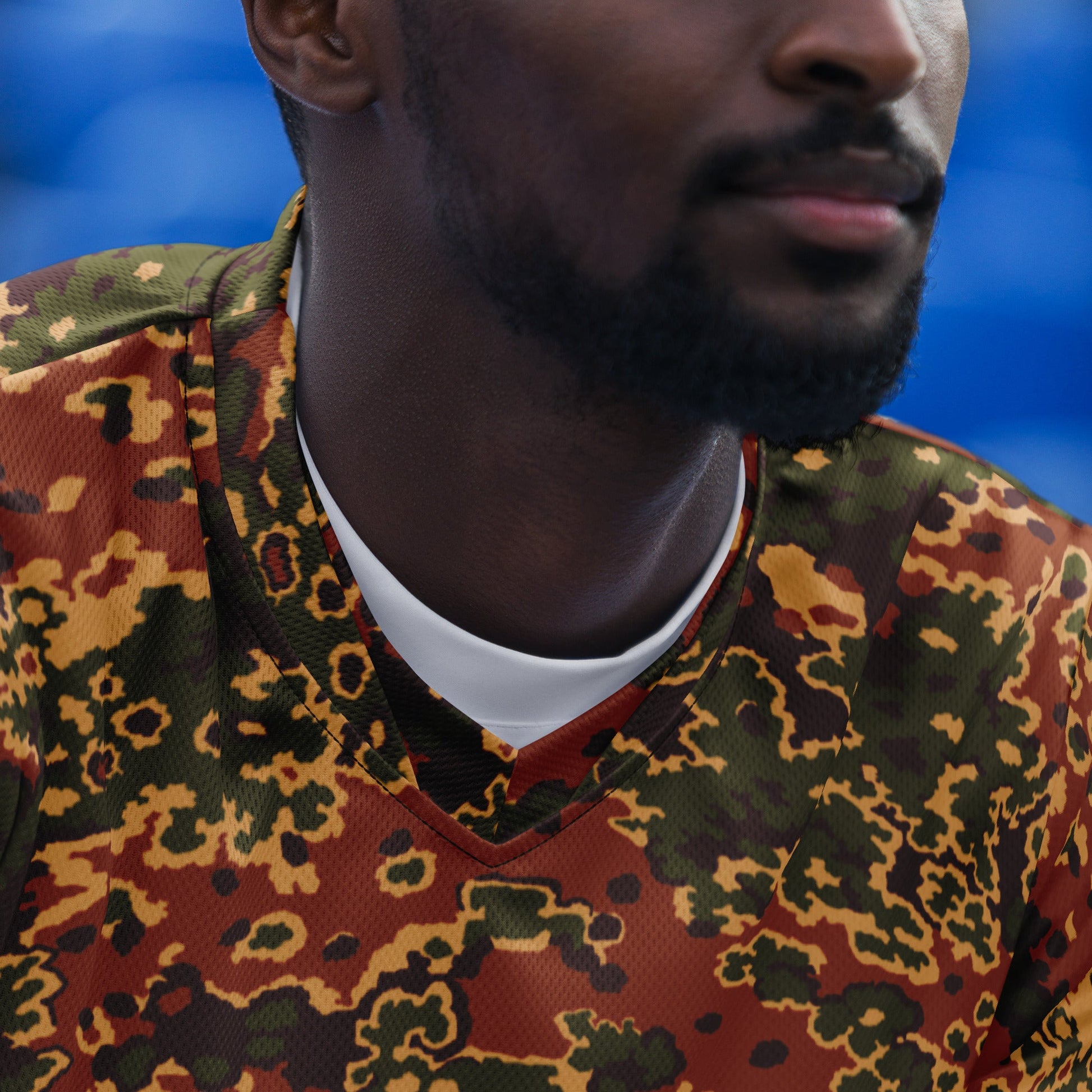 Iraqi Oak Leaf Eichenlaubmuster Arid CAMO unisex sports jersey - Sports Jerseys