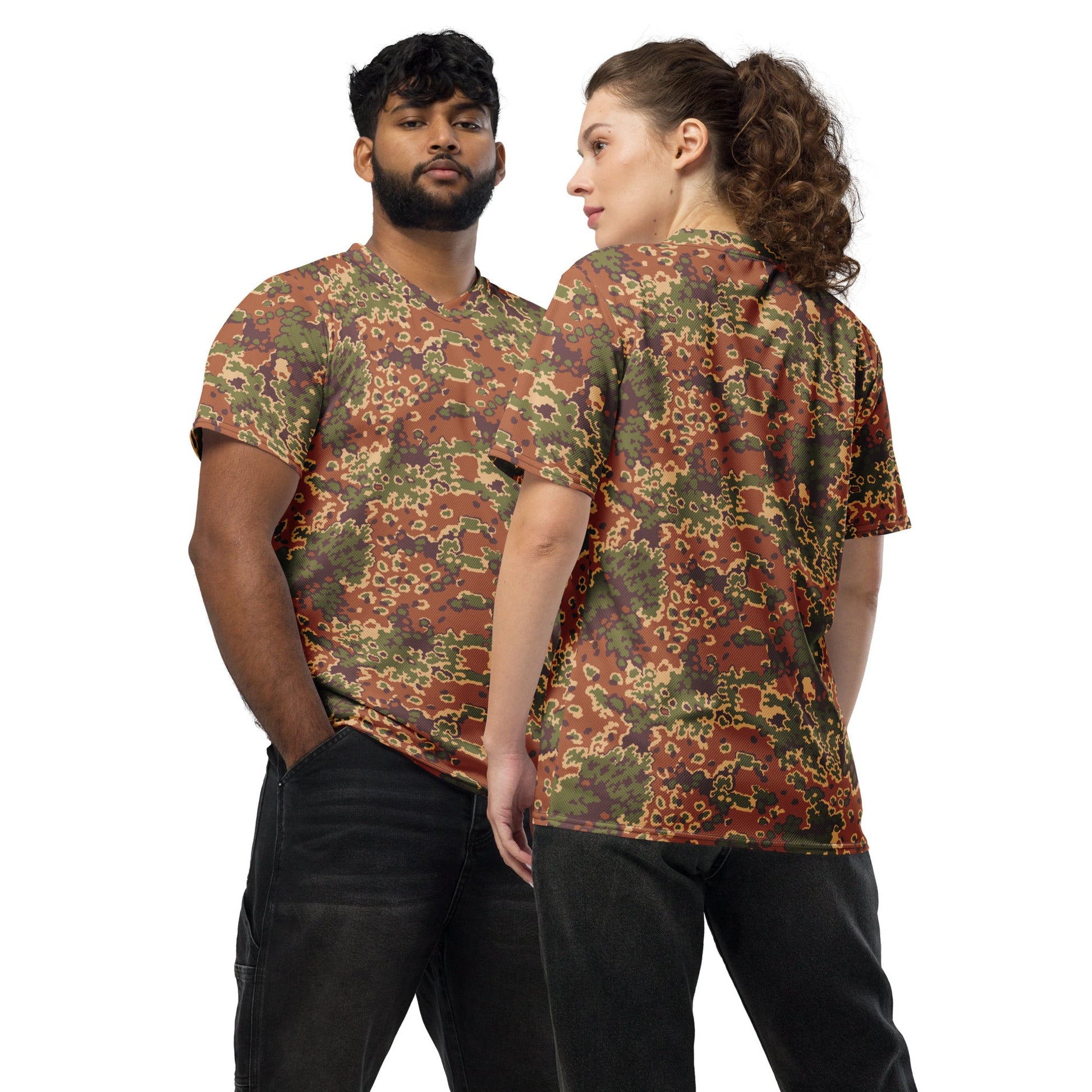 Iraqi Oak Leaf Eichenlaubmuster Arid CAMO unisex sports jersey - 2XS - Sports Jerseys