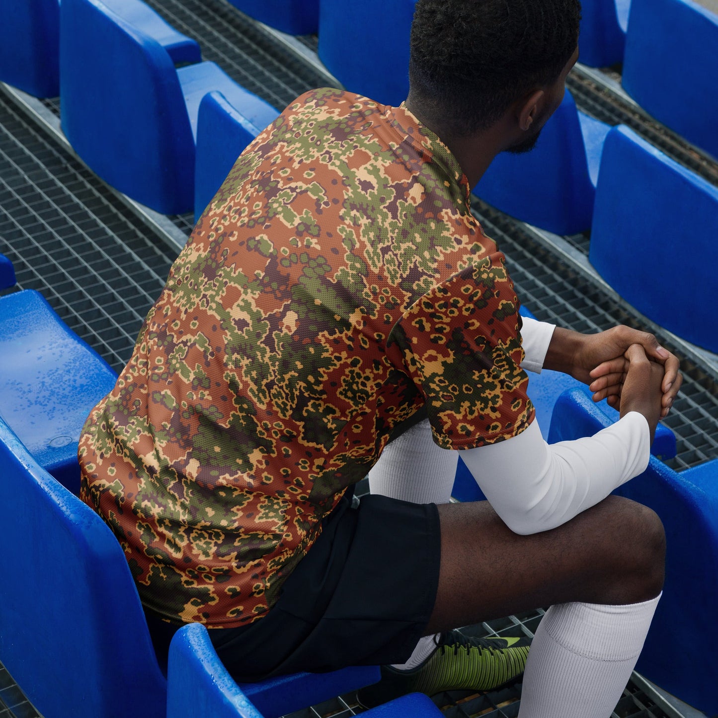 Iraqi Oak Leaf Eichenlaubmuster Arid CAMO unisex sports jersey - Sports Jerseys