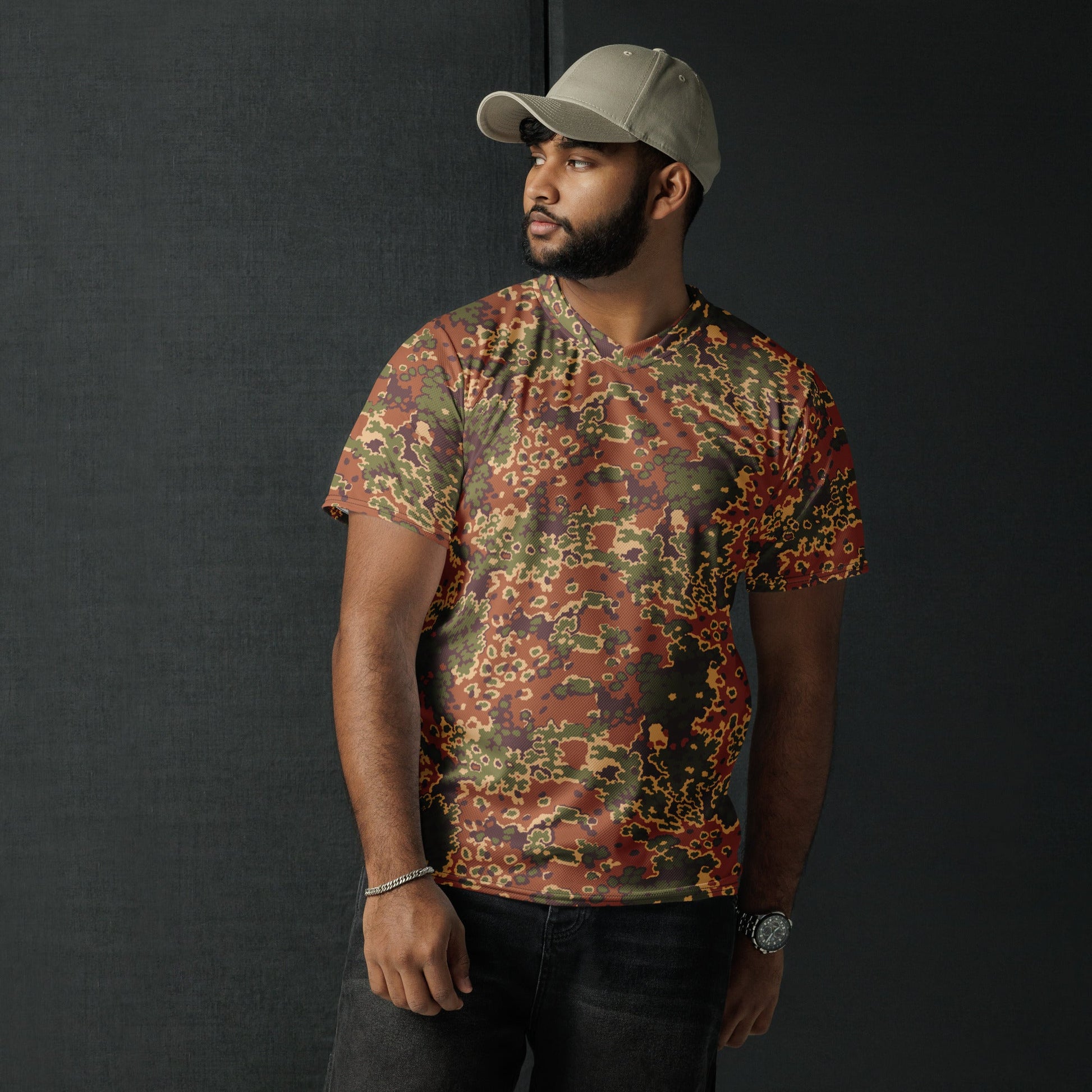 Iraqi Oak Leaf Eichenlaubmuster Arid CAMO unisex sports jersey - Sports Jerseys