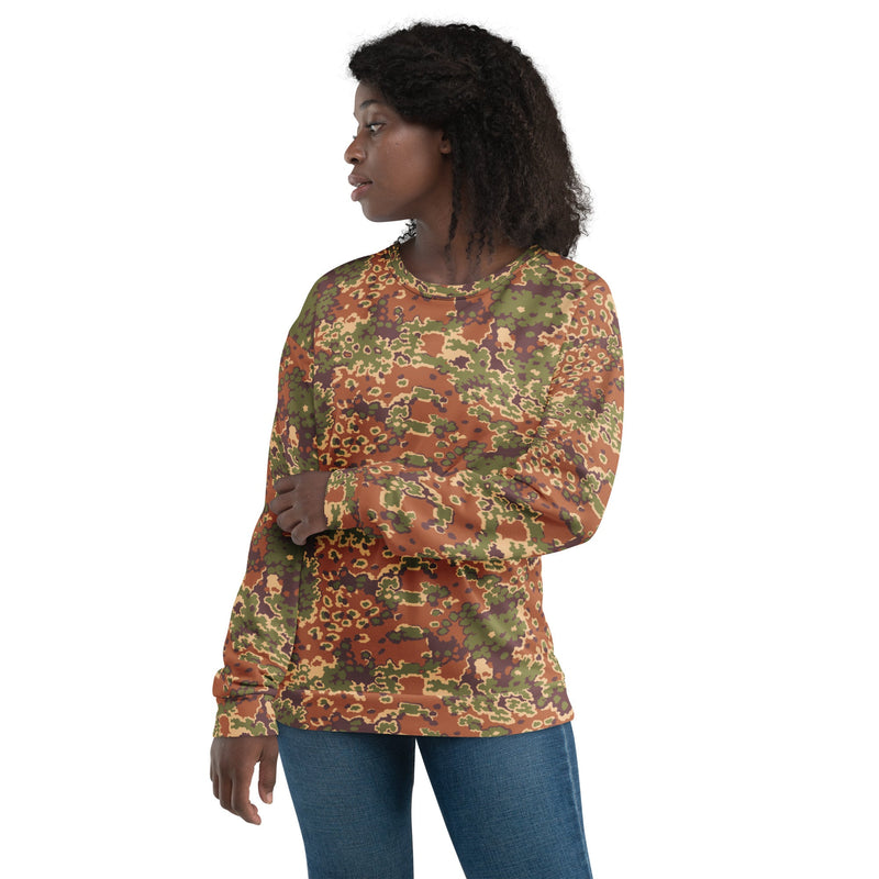 Oak Leaf Eichenlaubmuster Iraqi Arid CAMO Unisex Sweatshirt