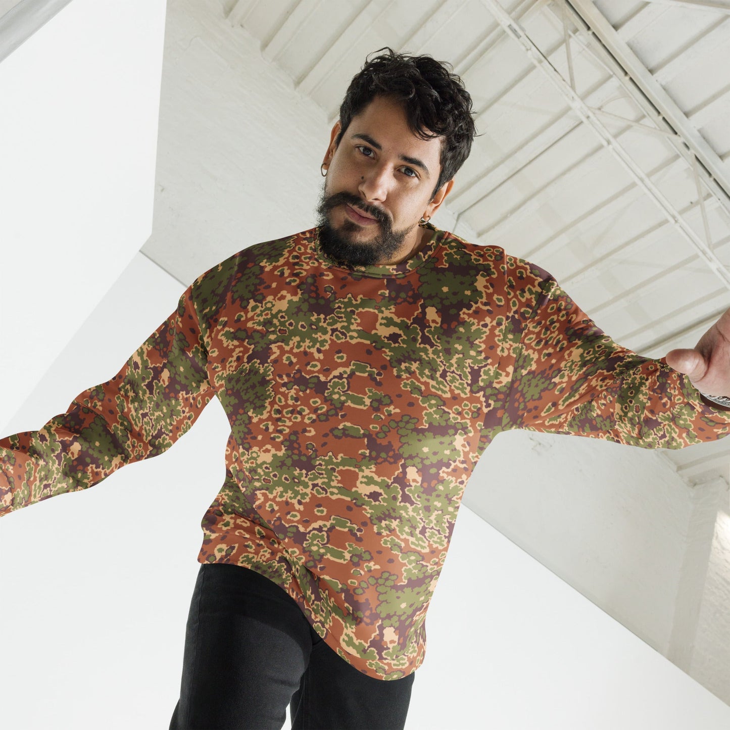 Iraqi Oak Leaf Eichenlaubmuster Arid CAMO Unisex Sweatshirt - Sweatshirts