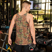 Oak Leaf Eichenlaubmuster Iraqi Arid CAMO Unisex Tank Top