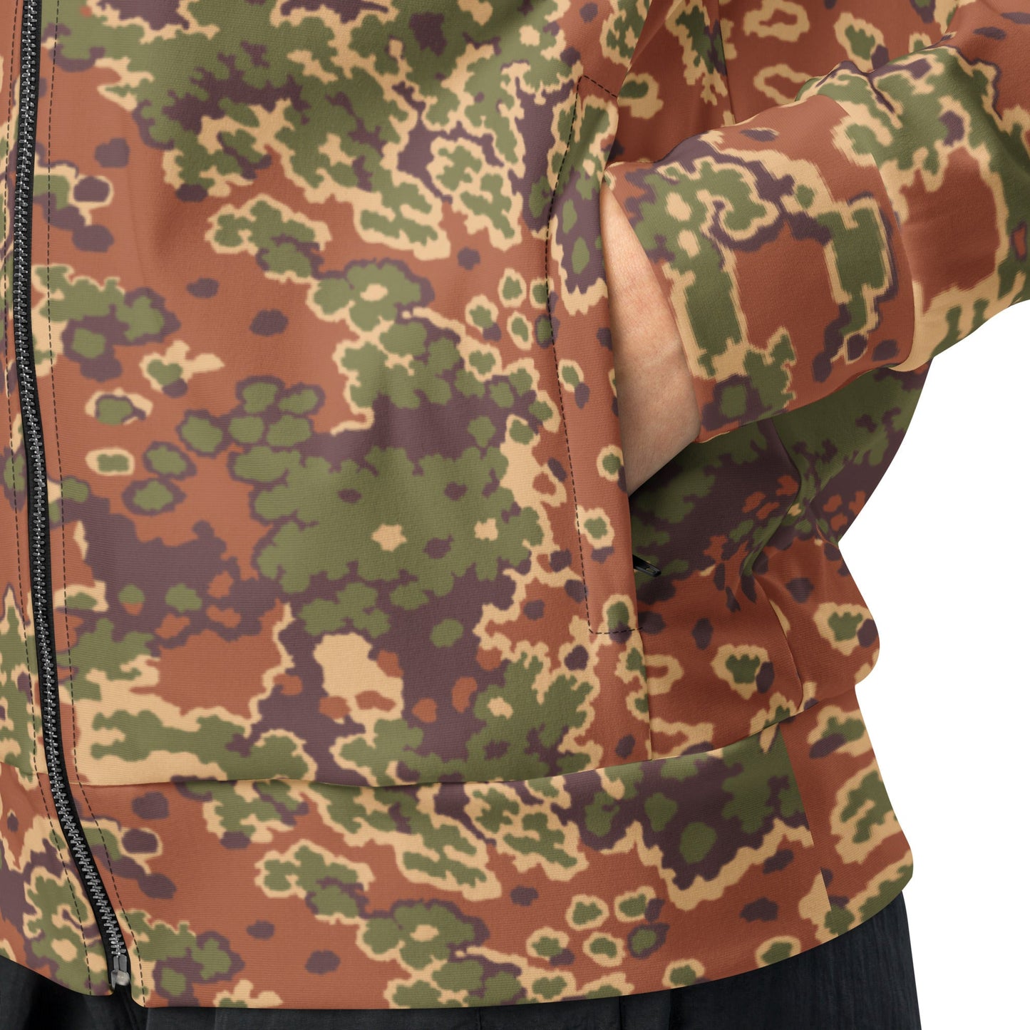 Iraqi Oak Leaf Eichenlaubmuster Arid CAMO Unisex track jacket - Track Jackets