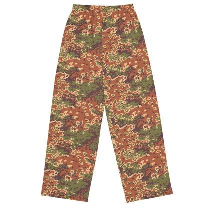 Iraqi Oak Leaf Eichenlaubmuster Arid CAMO unisex wide-leg pants - Wide-leg Pants