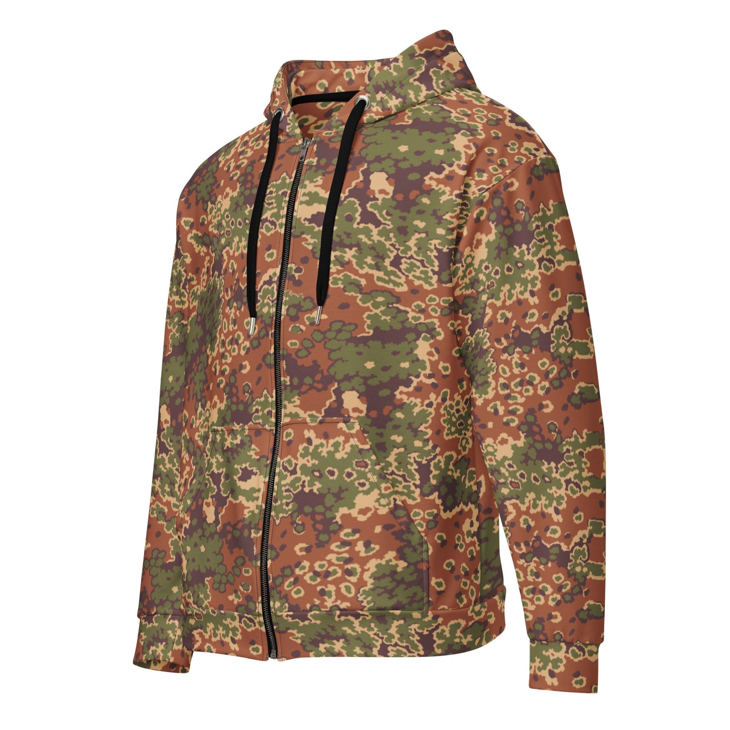 Iraqi Oak Leaf Eichenlaubmuster Arid CAMO Unisex zip hoodie - Zip Hoodies