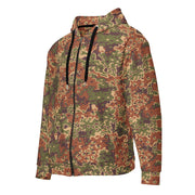 Oak Leaf Eichenlaubmuster Iraqi Arid CAMO Unisex Zip Hoodie