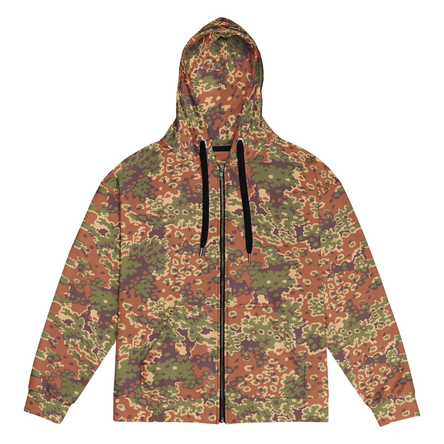 Iraqi Oak Leaf Eichenlaubmuster Arid CAMO Unisex zip hoodie - 2XS - Zip Hoodies