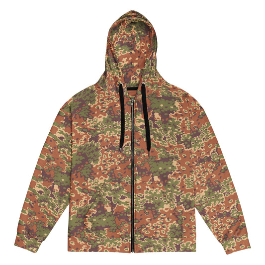 Iraqi Oak Leaf Eichenlaubmuster Arid CAMO Unisex zip hoodie - 2XS - Zip Hoodies