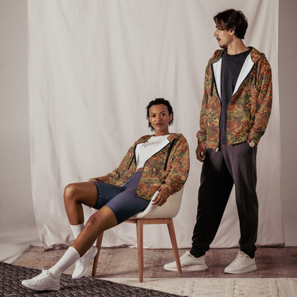 Iraqi Oak Leaf Eichenlaubmuster Arid CAMO Unisex zip hoodie - Zip Hoodies