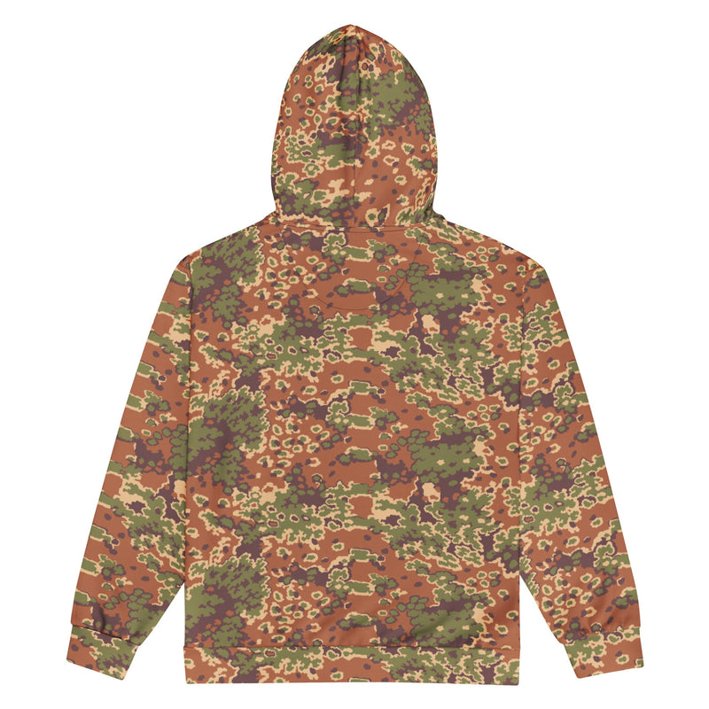 Oak Leaf Eichenlaubmuster Iraqi Arid CAMO Unisex Zip Hoodie