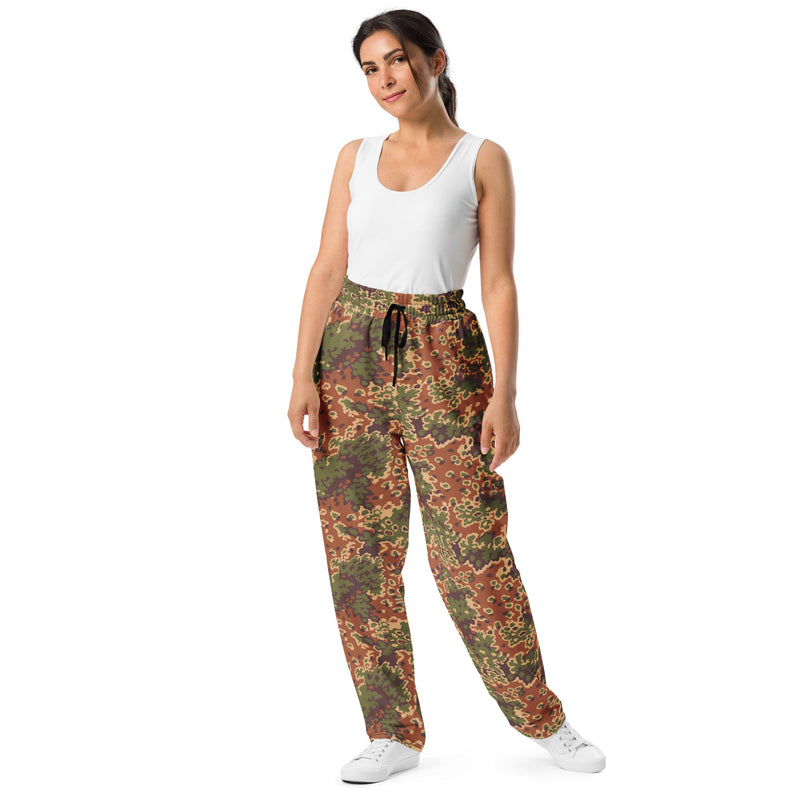 Oak Leaf Eichenlaubmuster Iraqi Arid CAMO Unisex Wide-Leg Joggers