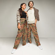 Oak Leaf Eichenlaubmuster Iraqi Arid CAMO Unisex Wide-Leg Joggers - 2XS