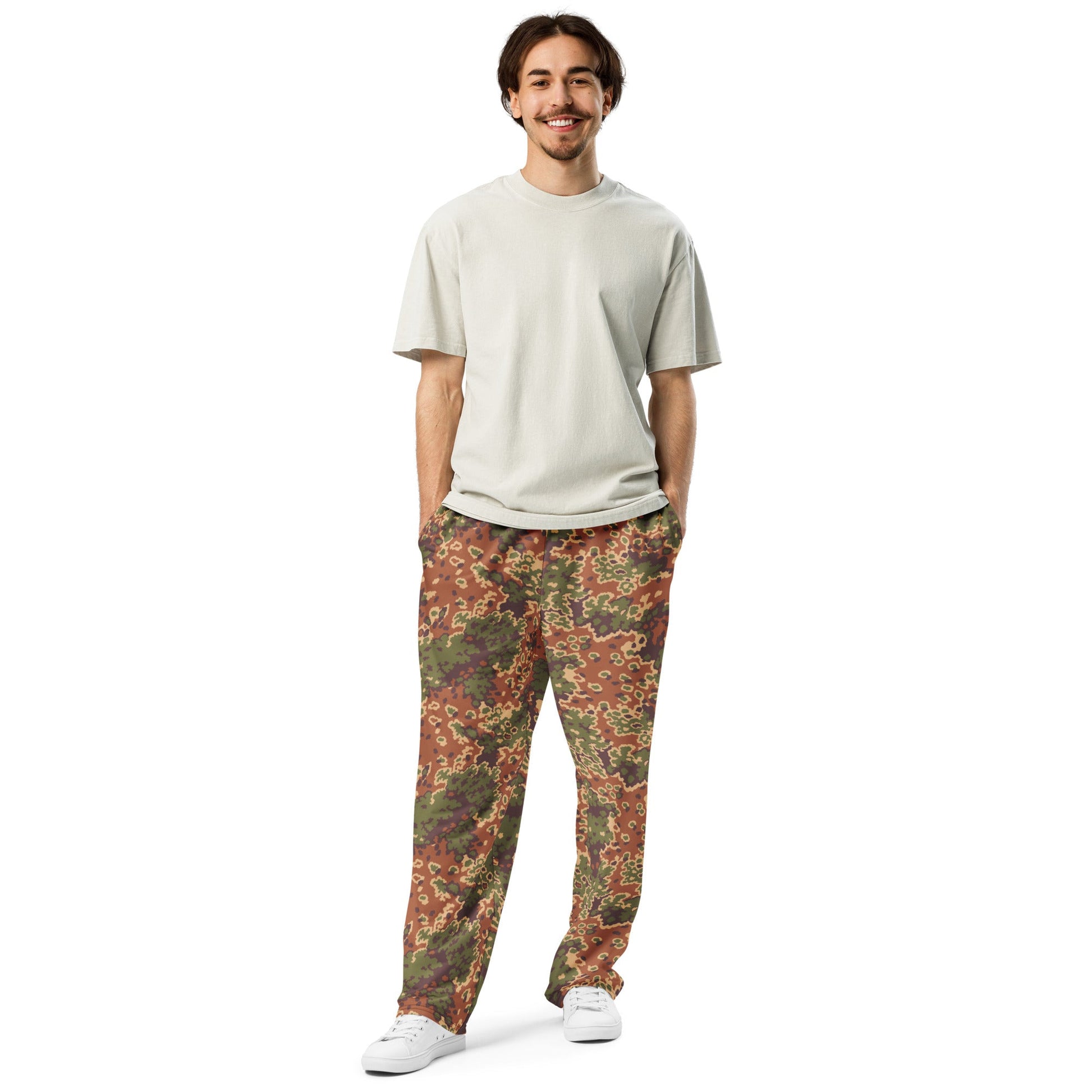 Iraqi Oak Leaf Eichenlaubmuster Arid CAMO Wide-leg joggers - Joggers