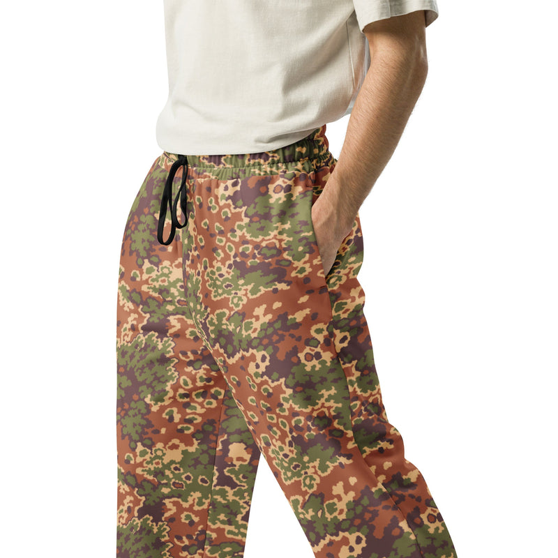 Oak Leaf Eichenlaubmuster Iraqi Arid CAMO Unisex Wide-Leg Joggers