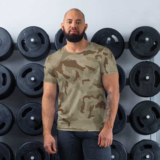 Irish DPM Desert CAMO Men’s Athletic T-shirt - XS - Mens T-Shirt