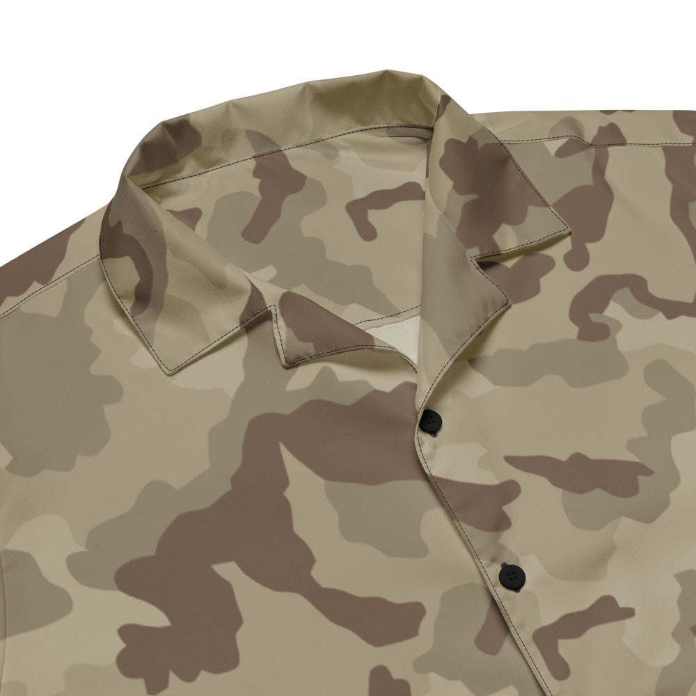 Irish DPM Desert CAMO Unisex button shirt - Button Shirt