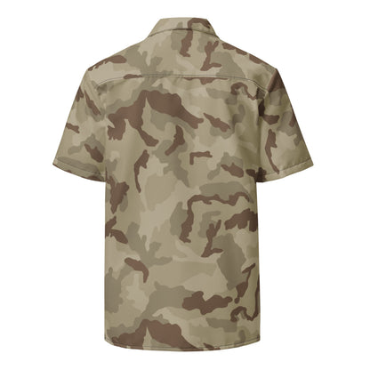 Irish DPM Desert CAMO Unisex button shirt - Button Shirt