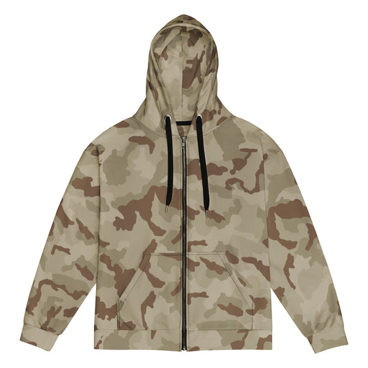 Irish DPM Desert CAMO Unisex zip hoodie - Zip Hoodie