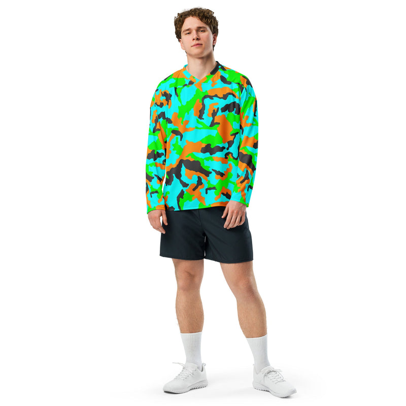DPM Neon Tropic CAMO Unisex Hockey Fan Jersey