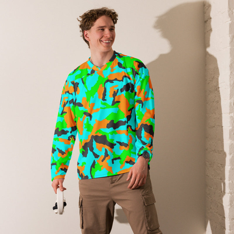DPM Neon Tropic CAMO Unisex Hockey Fan Jersey