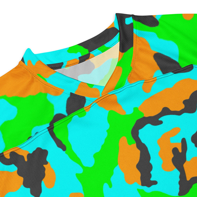 DPM Neon Tropic CAMO Unisex Hockey Fan Jersey