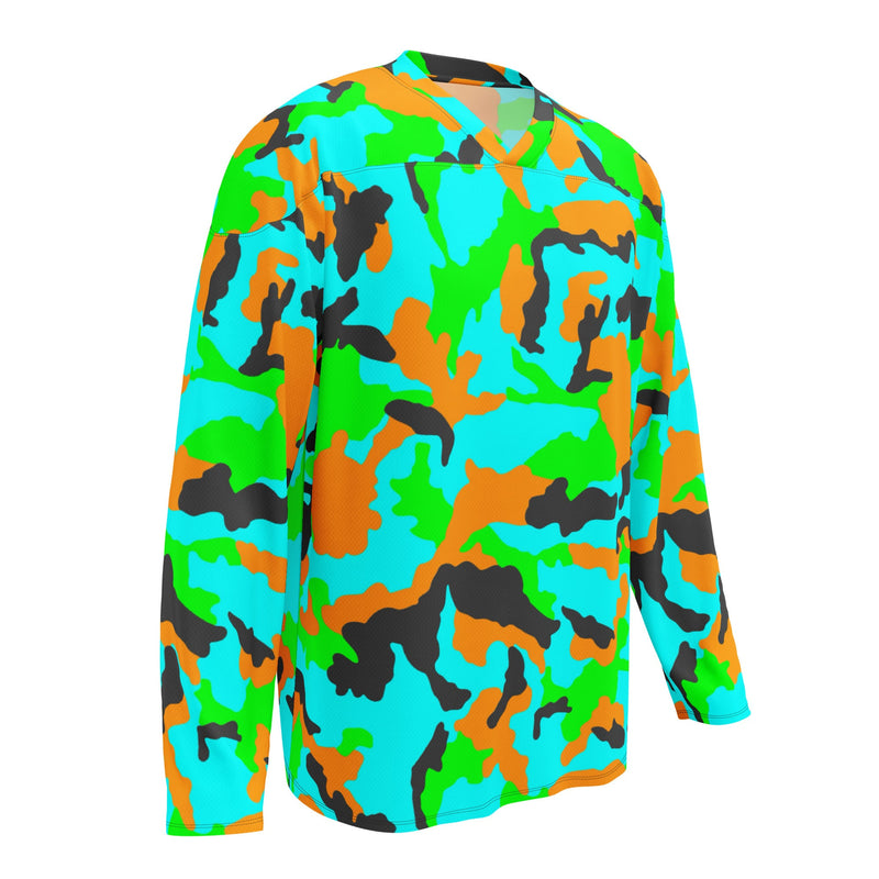 DPM Neon Tropic CAMO Unisex Hockey Fan Jersey