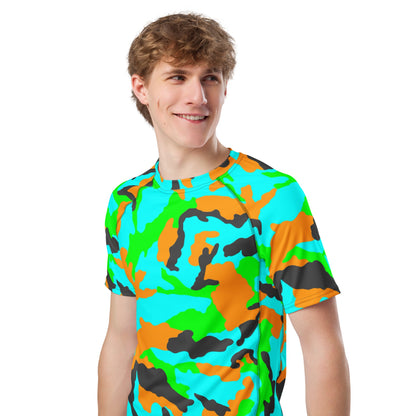 Irish DPM Intrepid CAMO Mens Short-Sleeve Rash Guard - Short-sleeve Guards