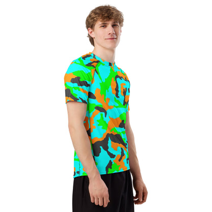 Irish DPM Intrepid CAMO Mens Short-Sleeve Rash Guard - Short-sleeve Guards