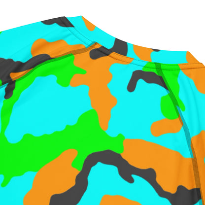 Irish DPM Intrepid CAMO Mens Short-Sleeve Rash Guard - Short-sleeve Guards