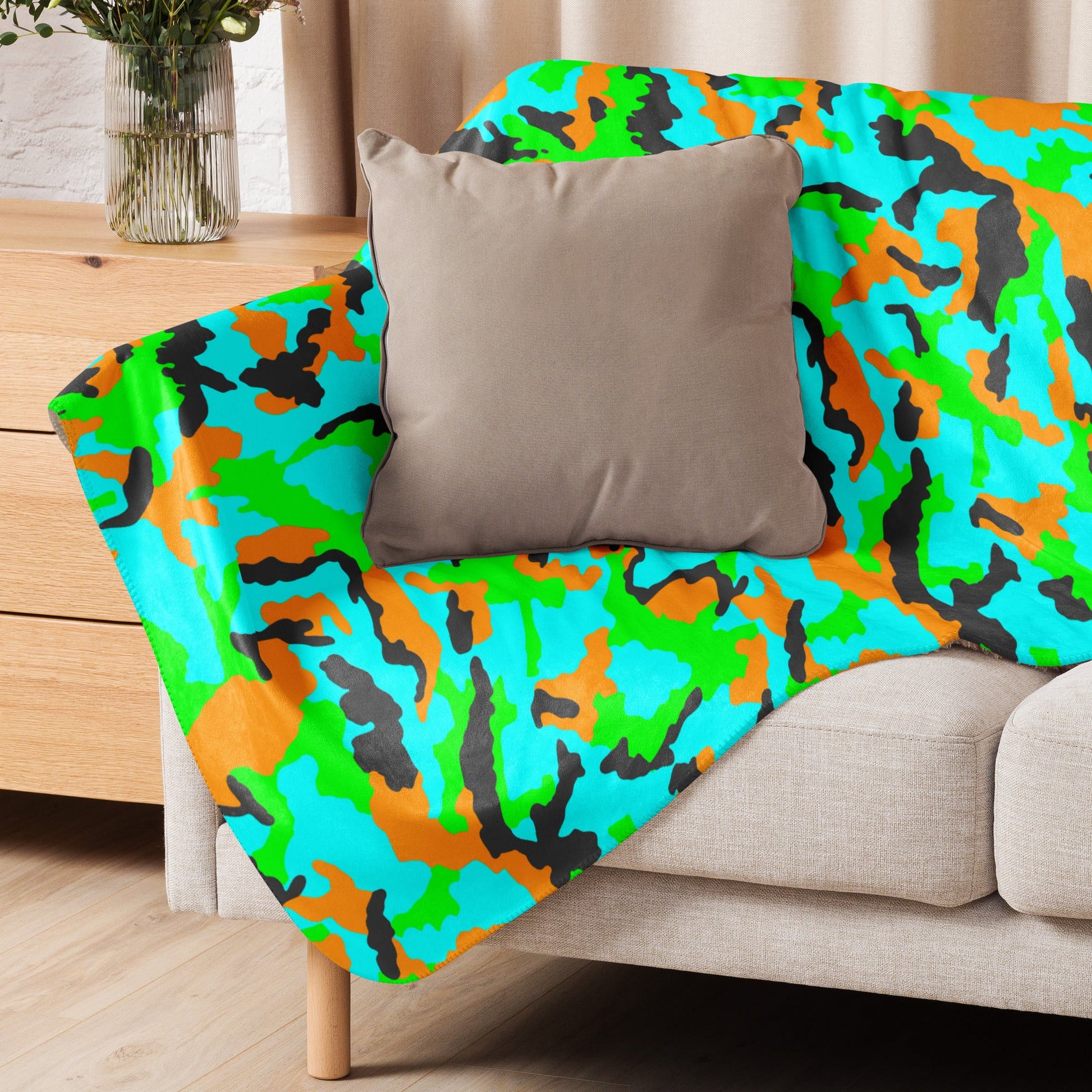 Irish DPM Intrepid CAMO Sherpa blanket - Blankets