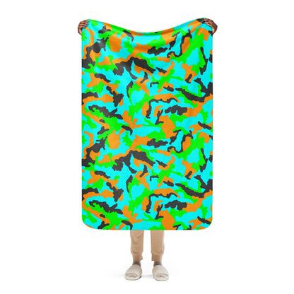 Irish DPM Intrepid CAMO Sherpa blanket - 37″×57″ - Blankets