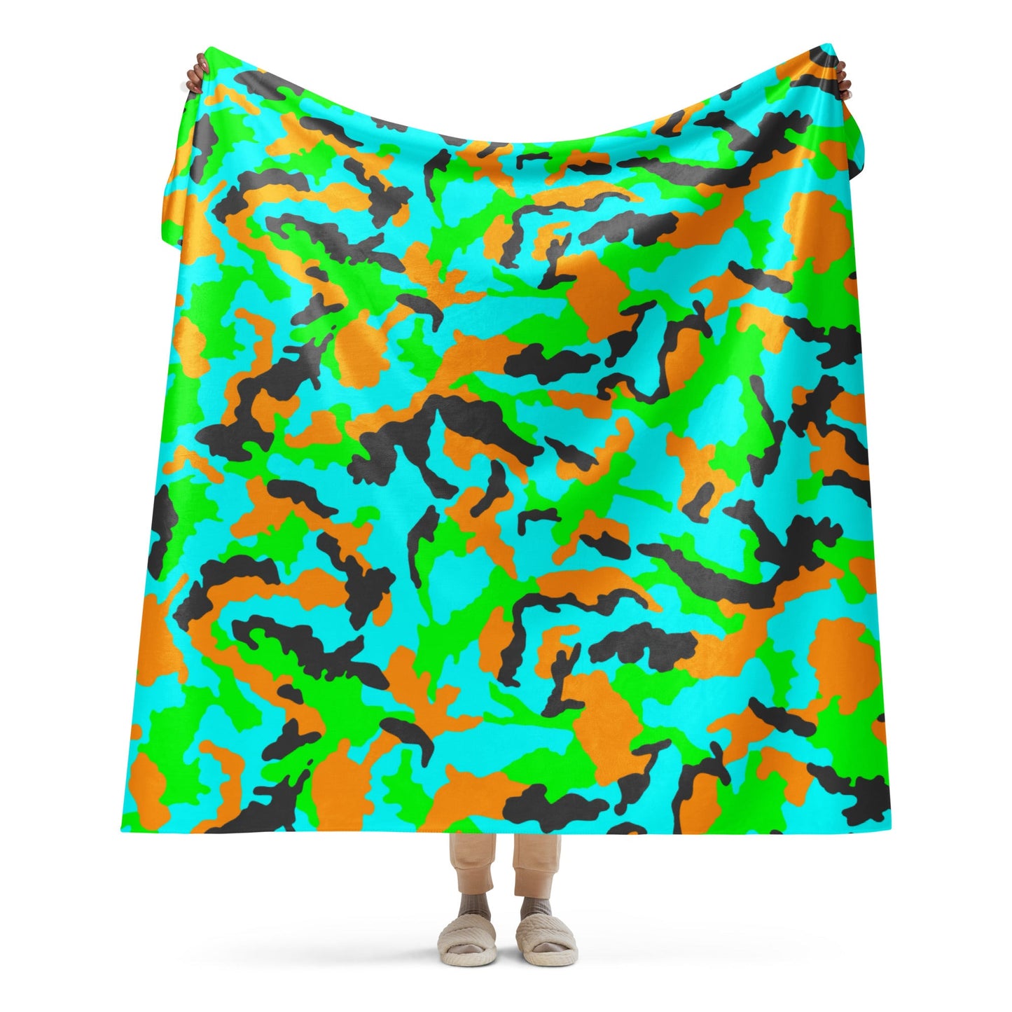 Irish DPM Intrepid CAMO Sherpa blanket - 60″×80″ - Blankets