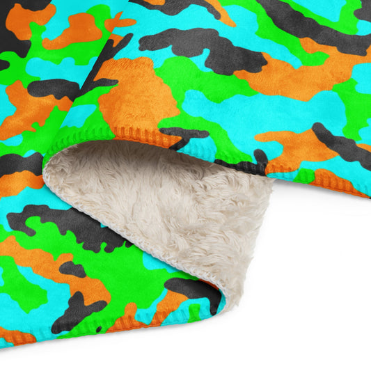 Irish DPM Intrepid CAMO Sherpa blanket - Blankets