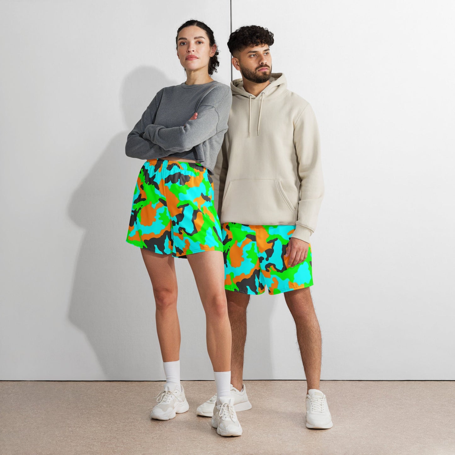 Irish DPM Intrepid CAMO Unisex Athletic Long Shorts