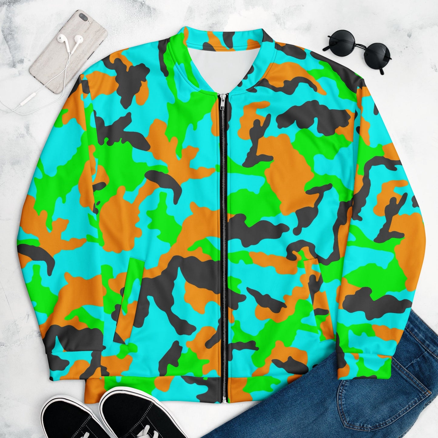Irish DPM Intrepid CAMO Unisex Bomber Jacket - Jackets