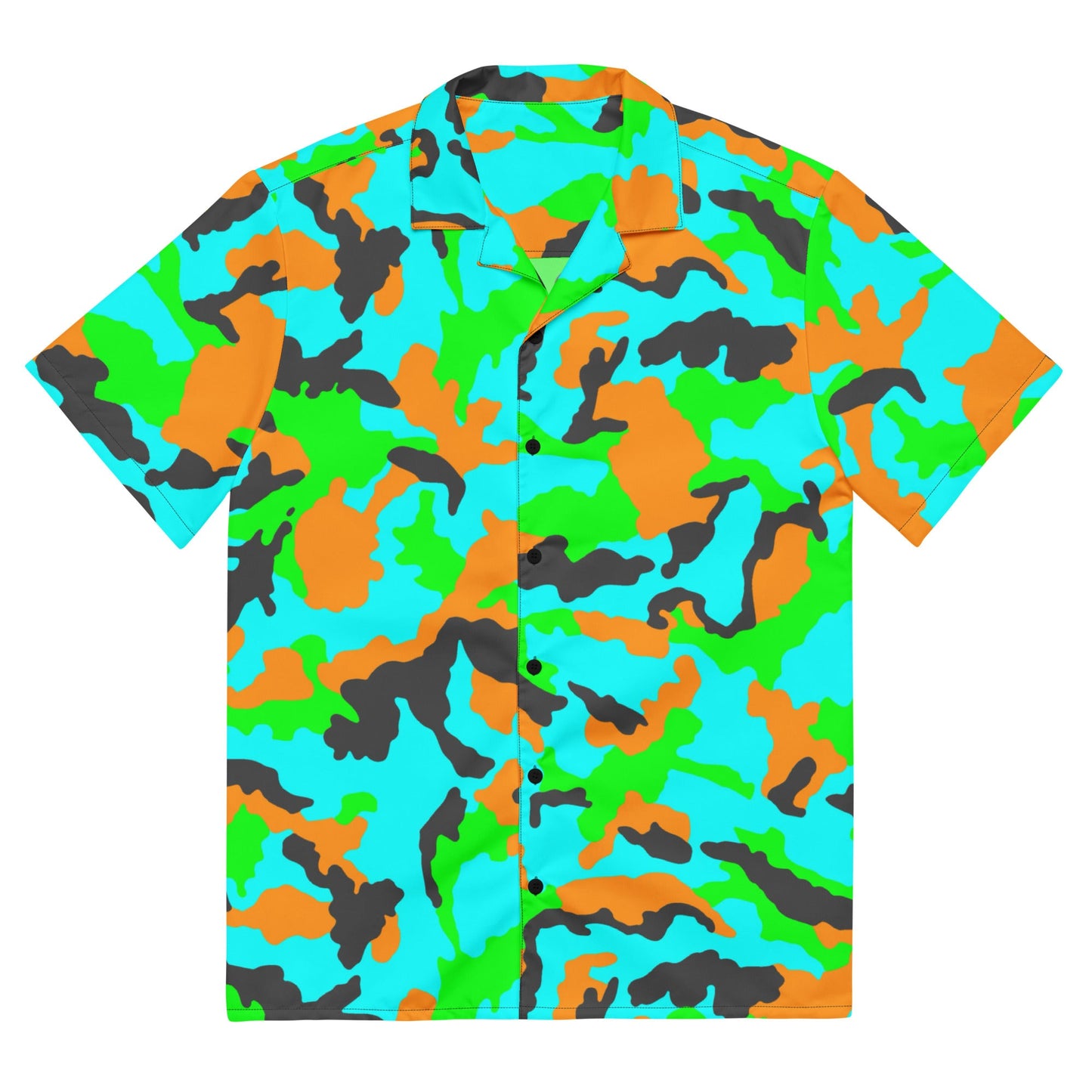 Irish DPM Intrepid CAMO Unisex button shirt - 2XS - Button Shirts