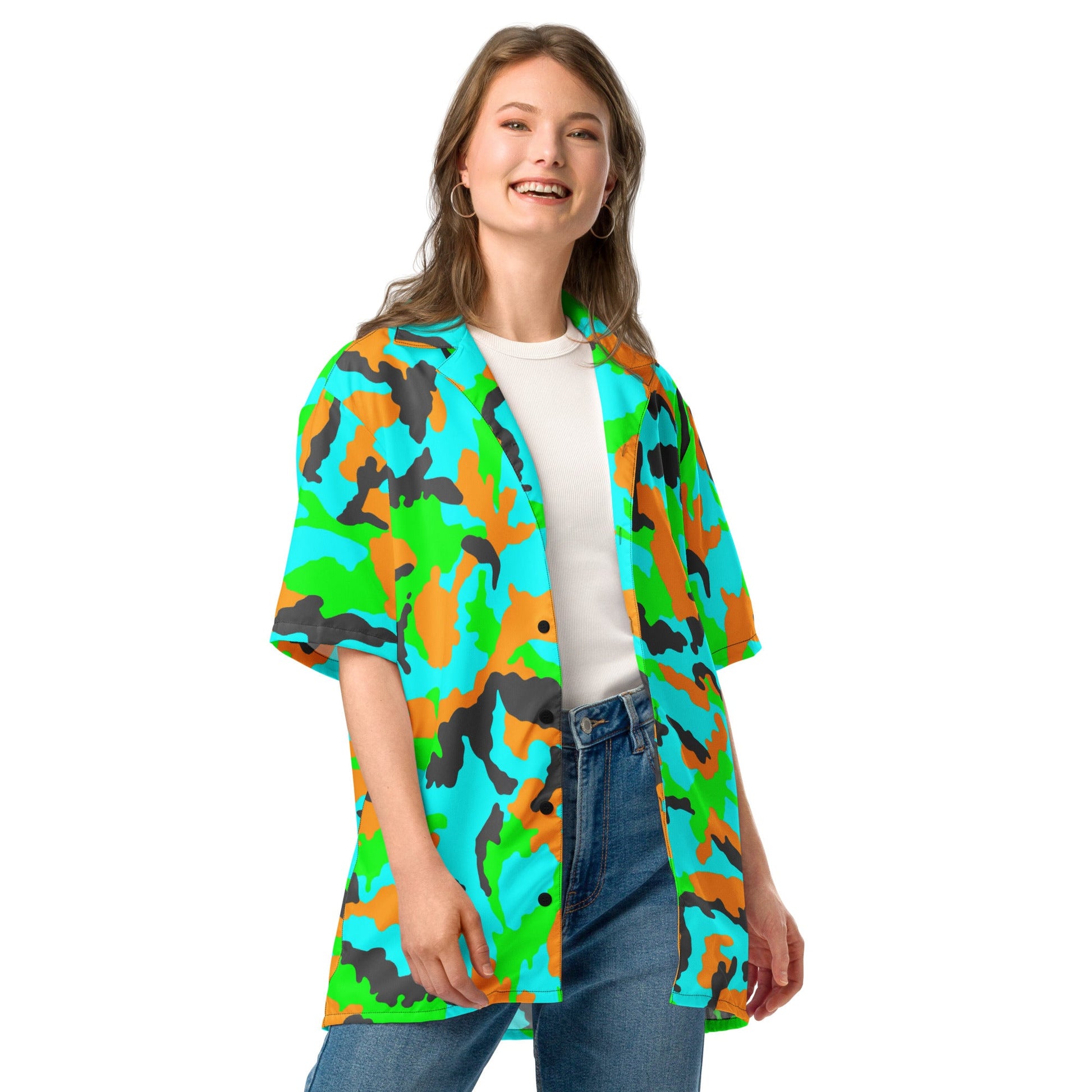 Irish DPM Intrepid CAMO Unisex button shirt - Button Shirts