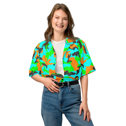 Irish DPM Intrepid CAMO Unisex button shirt - Button Shirts