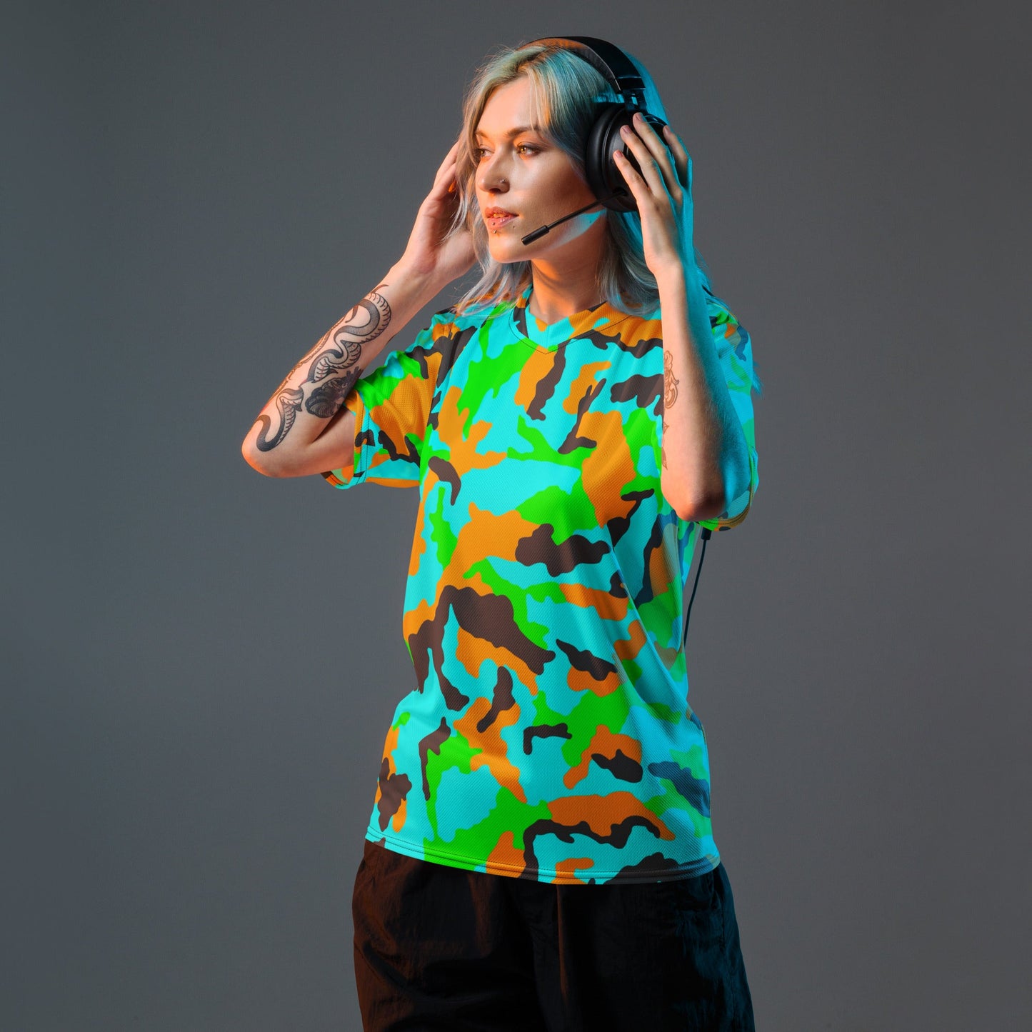 Irish DPM Intrepid CAMO unisex sports jersey - Sports Jerseys