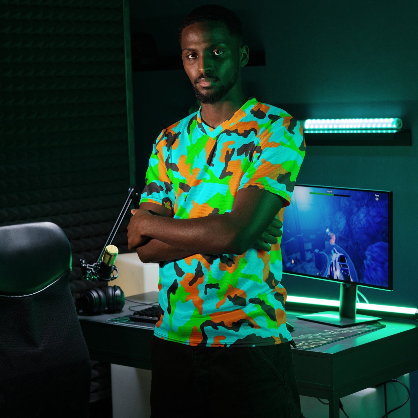 Irish DPM Intrepid CAMO unisex sports jersey - Sports Jerseys