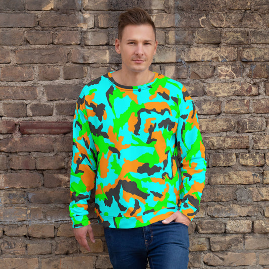 Irish DPM Intrepid CAMO Unisex Sweatshirt - 2XS - Sweatshirts