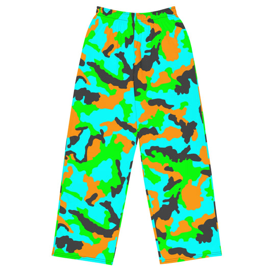Irish DPM Intrepid CAMO unisex wide-leg pants - 2XS - Wide-leg Pants