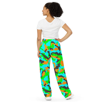 Irish DPM Intrepid CAMO Unisex Wide-Leg Leisure Pants