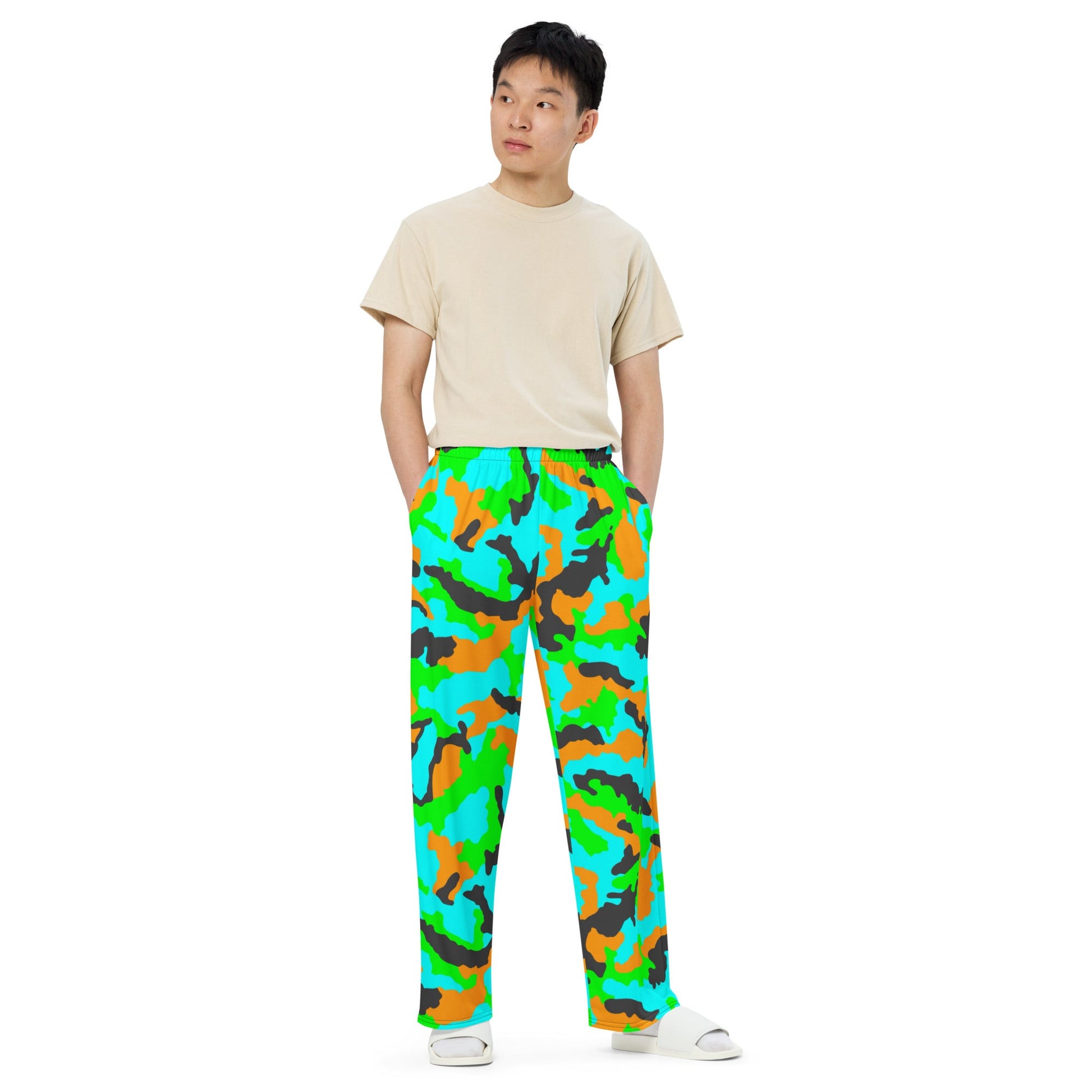 Irish DPM Intrepid CAMO Unisex Wide-Leg Leisure Pants