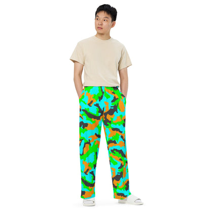 Irish DPM Intrepid CAMO Unisex Wide-Leg Leisure Pants