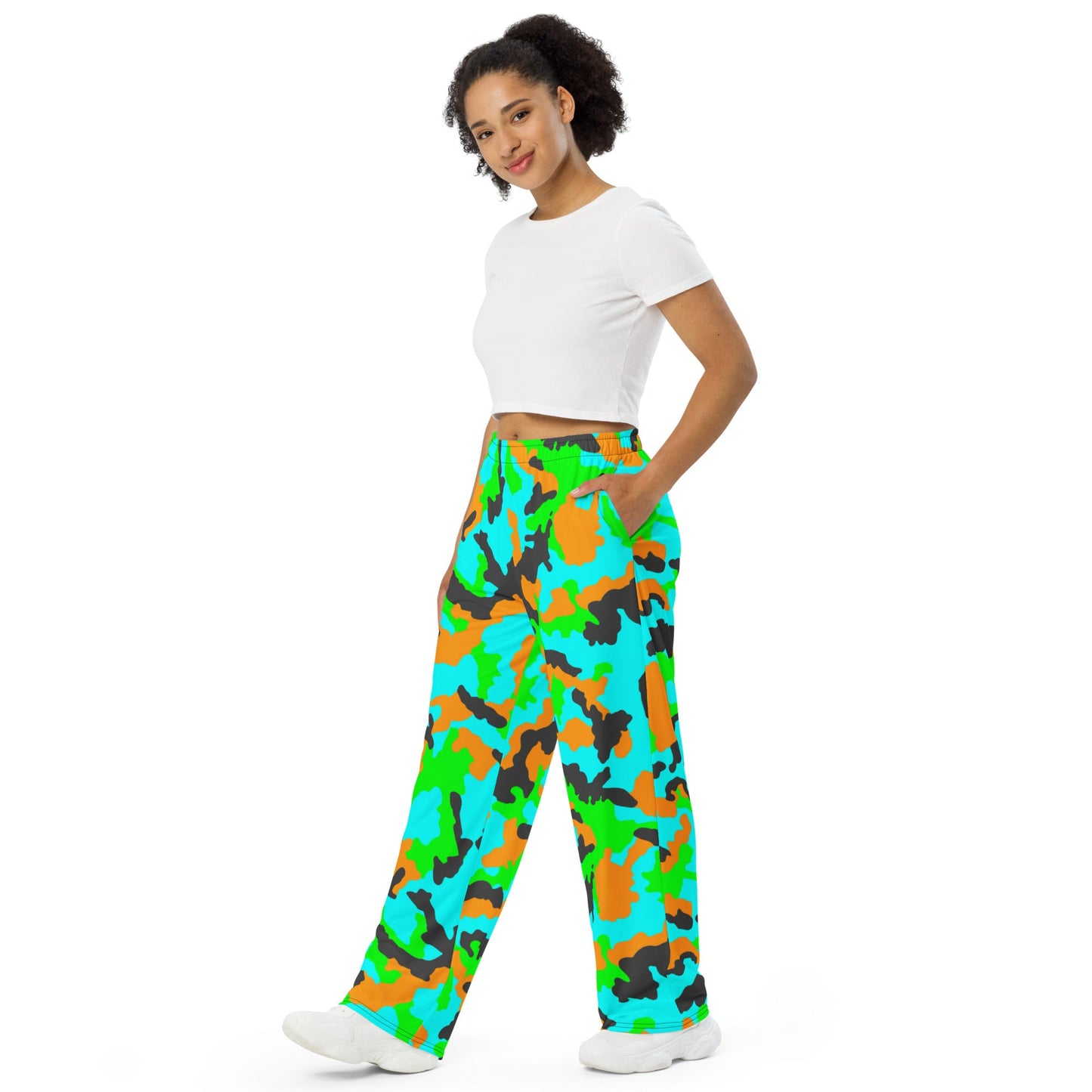 Irish DPM Intrepid CAMO Unisex Wide-Leg Leisure Pants