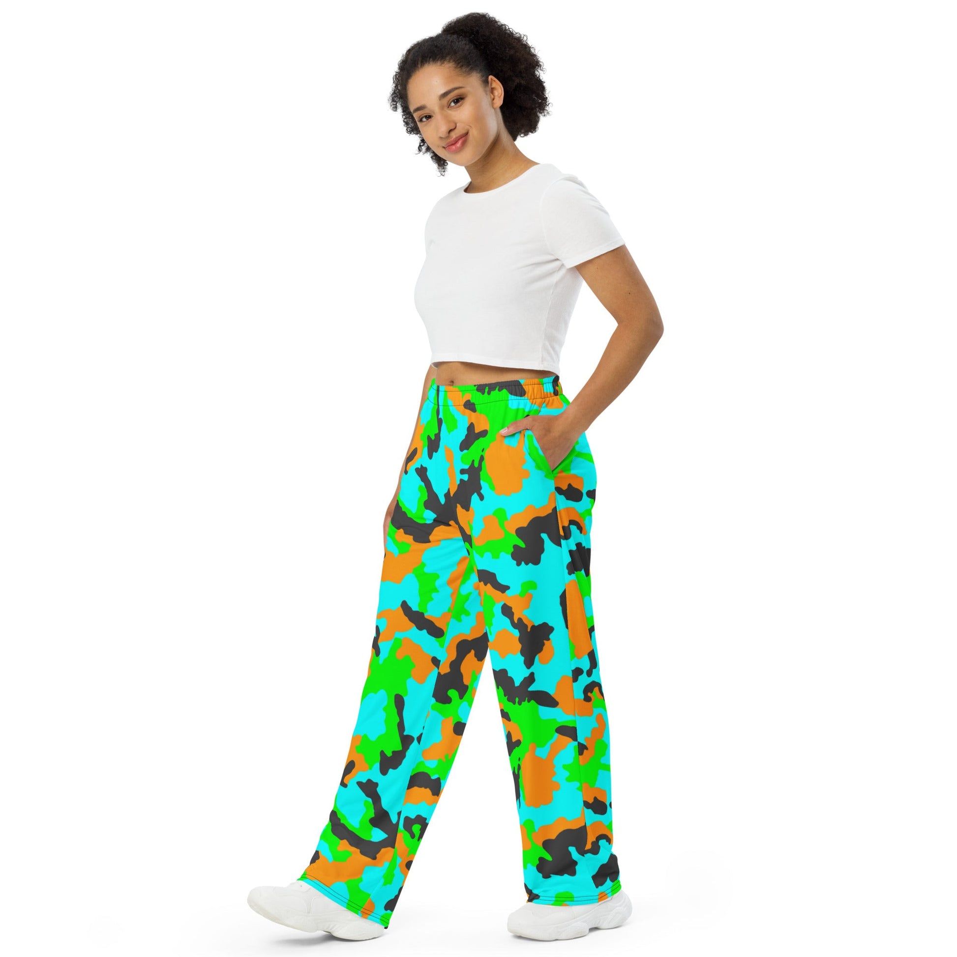 Irish DPM Intrepid CAMO Unisex Wide-Leg Leisure Pants