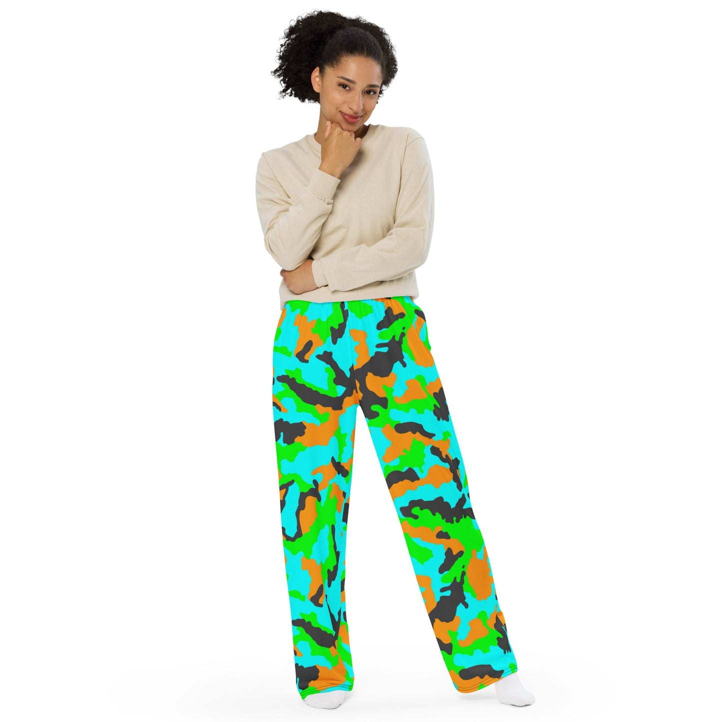 Irish DPM Intrepid CAMO Unisex Wide-Leg Leisure Pants