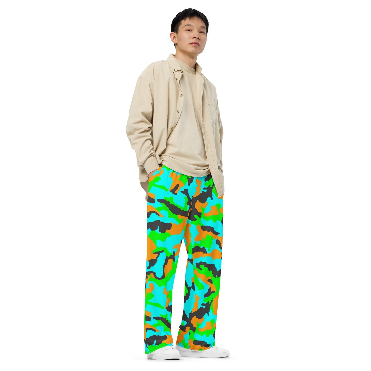 Irish DPM Intrepid CAMO Unisex Wide-Leg Leisure Pants